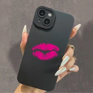 iPhone 13 Pro case (Lipstick graphic)